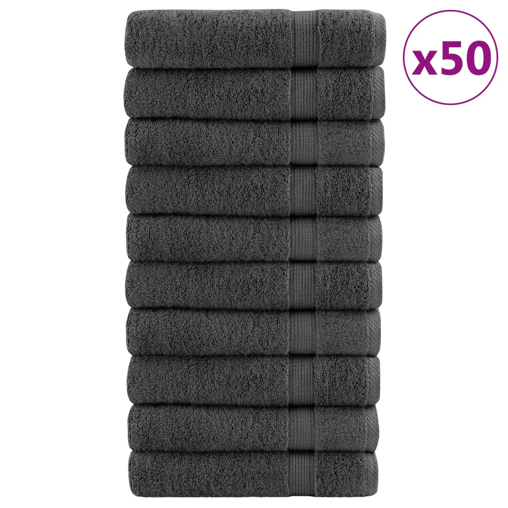 Toalhas de mãos premium SOLUND 50pcs 50x100cm 600gsm