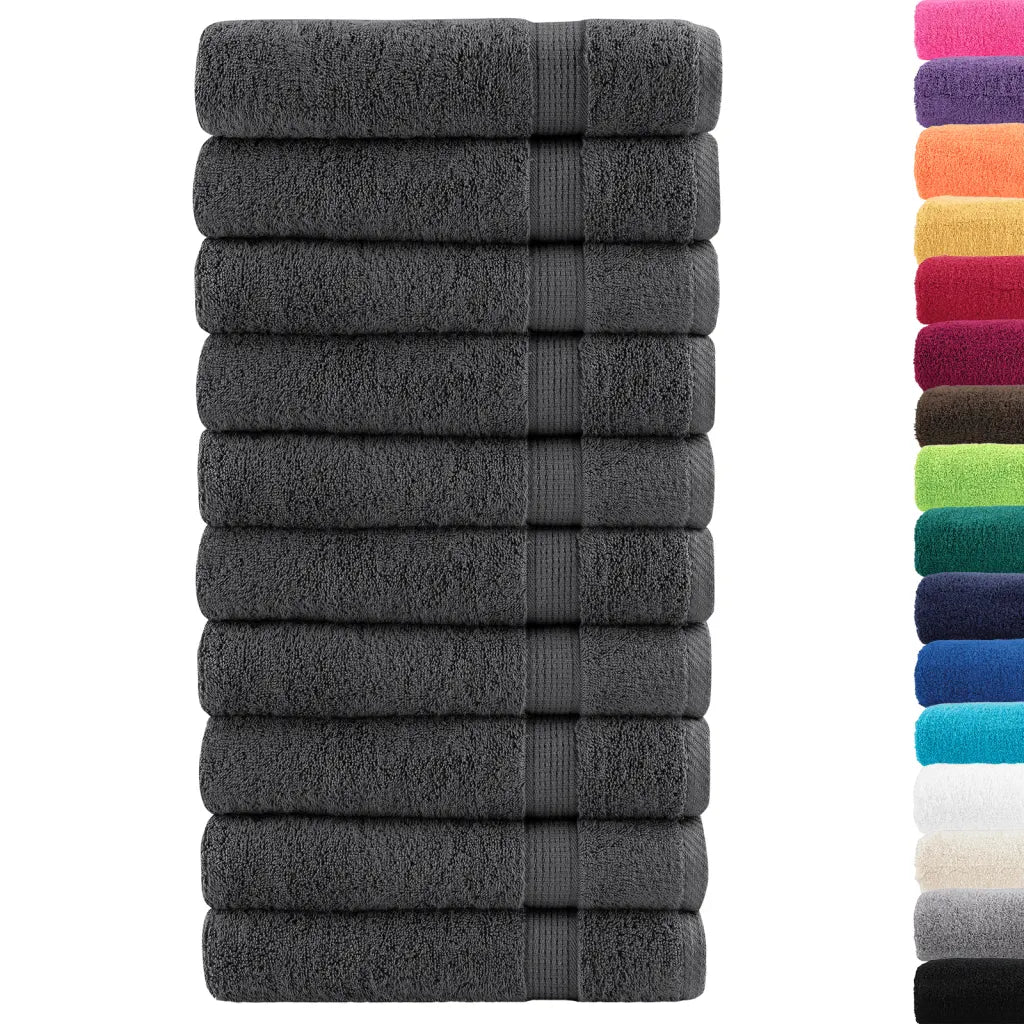 Toalhas banho premium SOLUND 10pcs 70x140cm 600gsm