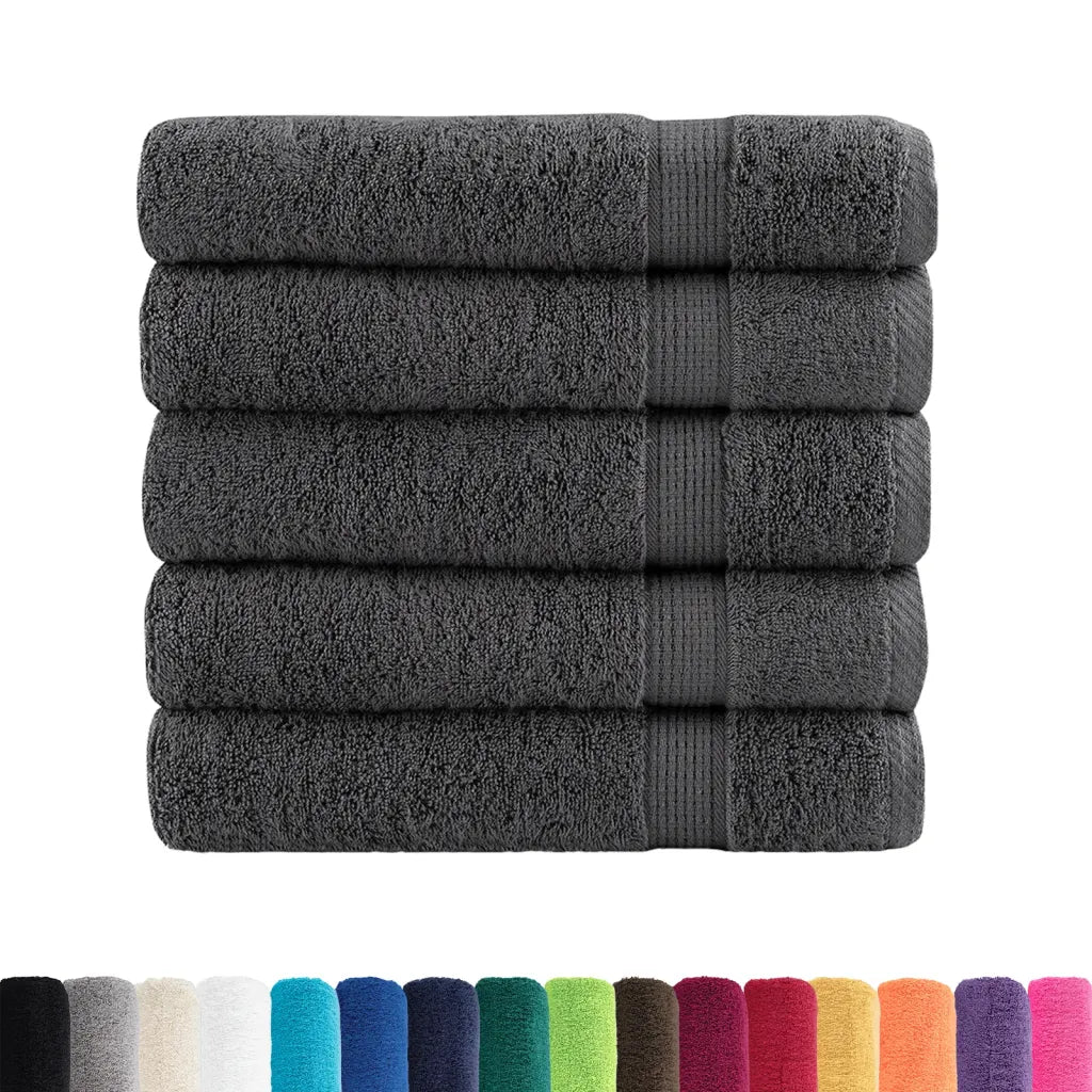 Toalhas banho premium SOLUND 25pcs 70x140cm 600gsm