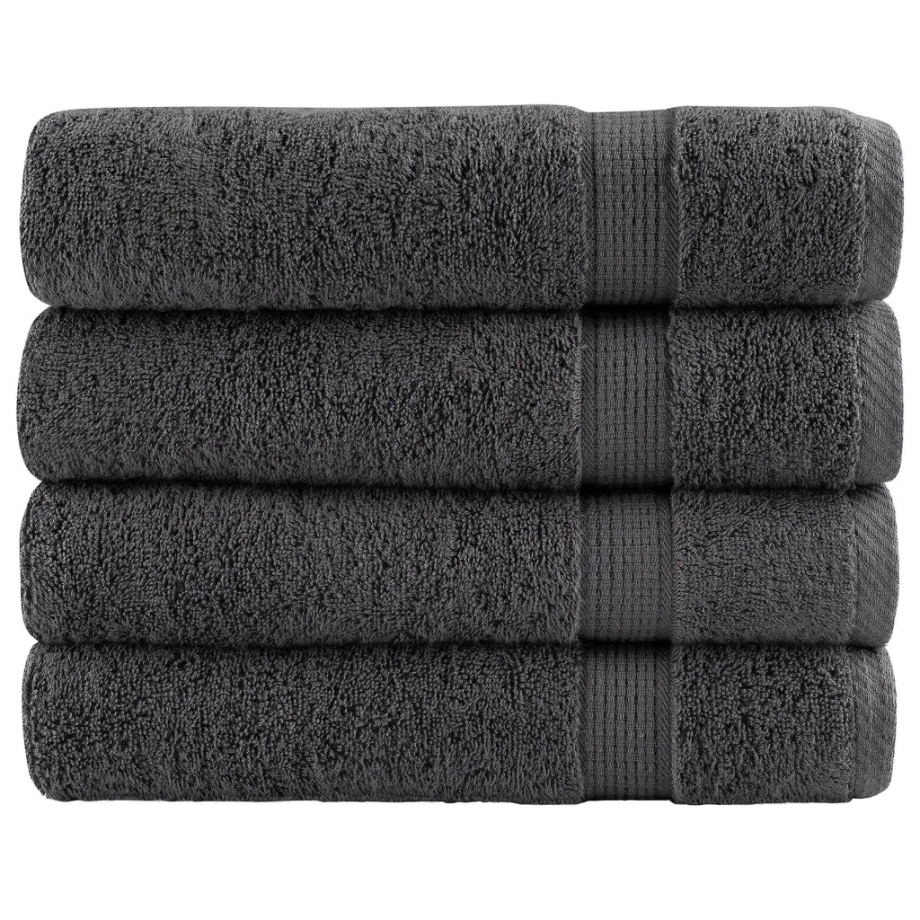 Toalhas banho premium SOLUND 4pcs 100x150cm 600gsm
