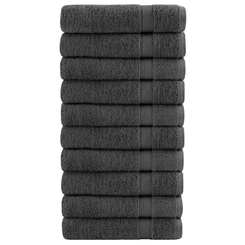 Toalhas banho premium SOLUND 10pcs 100x150cm 600gsm