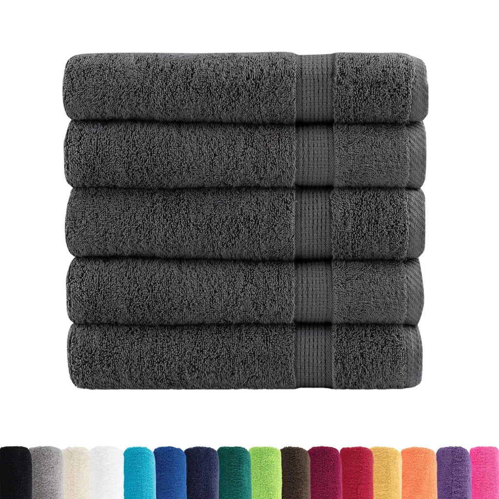 Toalhas banho premium SOLUND 25pcs 100x150cm 600gsm