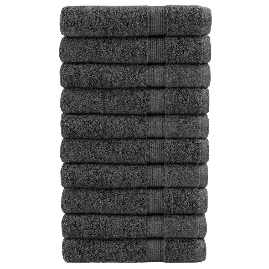 Toalhas premium SOLUND 10 pcs 100x200 cm 600 gsm