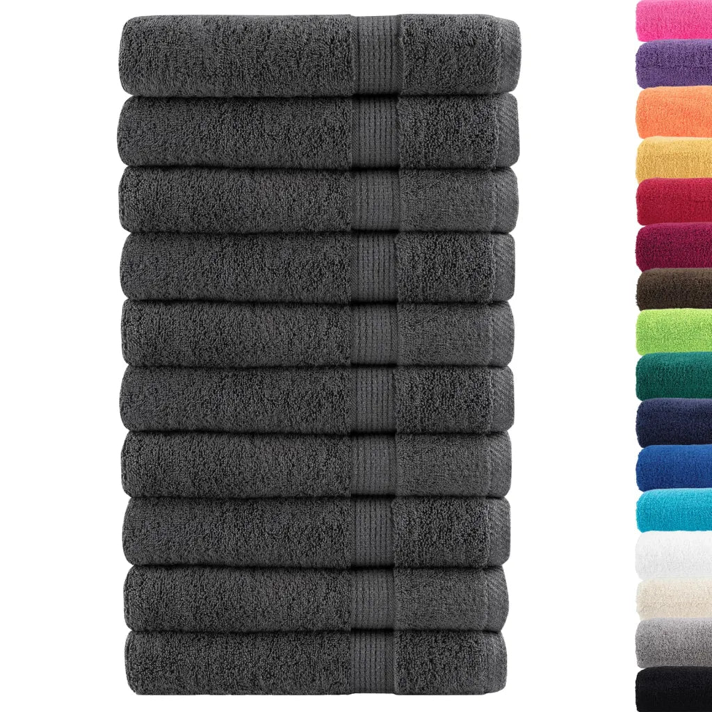 Toalhas premium SOLUND 10 pcs 100x200 cm 600 gsm