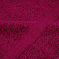 Toalhas de bidé premium SOLUND 2 pcs 30x50 cm 600 gsm bordô