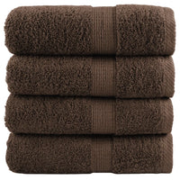 Toalhas de rosto premium SOLUND 4 unidades  30x30 cm 600 g/m²