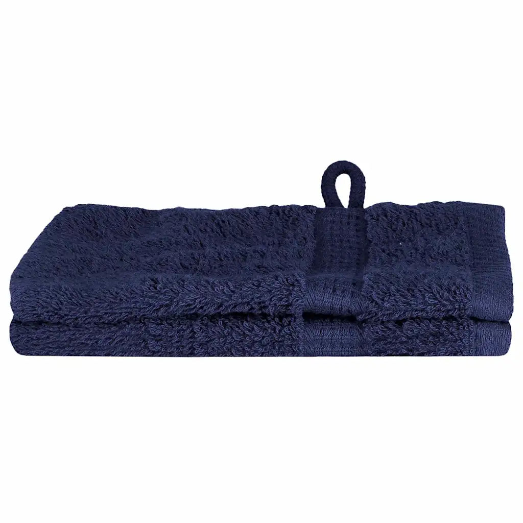 Toalha de Convidado SOLUND 2 pcs  Marinho