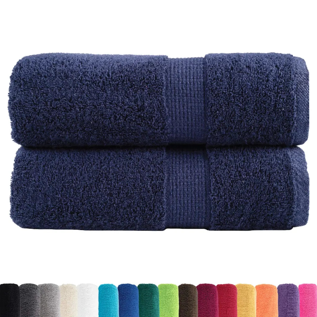 Toalhas de rosto premium SOLUND 2 unidades, -marinho, 30x30 cm, 600 g/m²