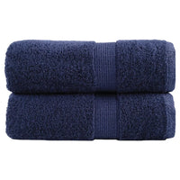 Toalhas bidé premium SOLUND 2pcs 30x50 cm 600 gsm -marinho