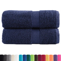 Toalhas bidé premium SOLUND 2pcs 30x50 cm 600 gsm -marinho