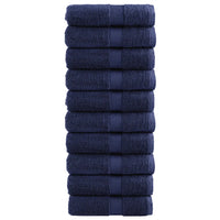 Toalhas bidé premium SOLUND 10pcs 30x50 cm 600gsm -marinho