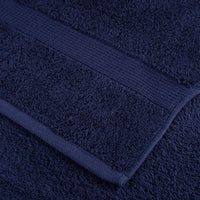 Toalhas mãos premium SOLUND 2pcs 50x100cm 600 gsm -marinho