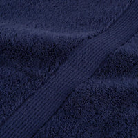 Toalhas mãos premium SOLUND 4pcs 50x100cm 600 gsm -marinho