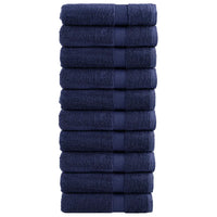 Toalhas banho premium SOLUND 10pcs 70x140cm 600gsm azulmarinho