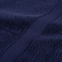 Toalhas premium SOLUND 4 pcs 100x200 cm 600 gsm -marinho
