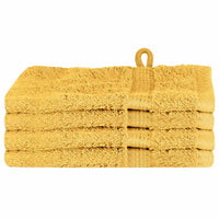 Toalha de Convidado SOLUND 4 pcs Ouro  550 gsm