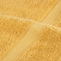 Toalhas de rosto premium SOLUND 2 peças douradas 30x30 cm 600 g/m²