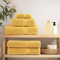 Toalhas de bidé premium SOLUND 2 pcs 30x50 cm 600 gsm dourado