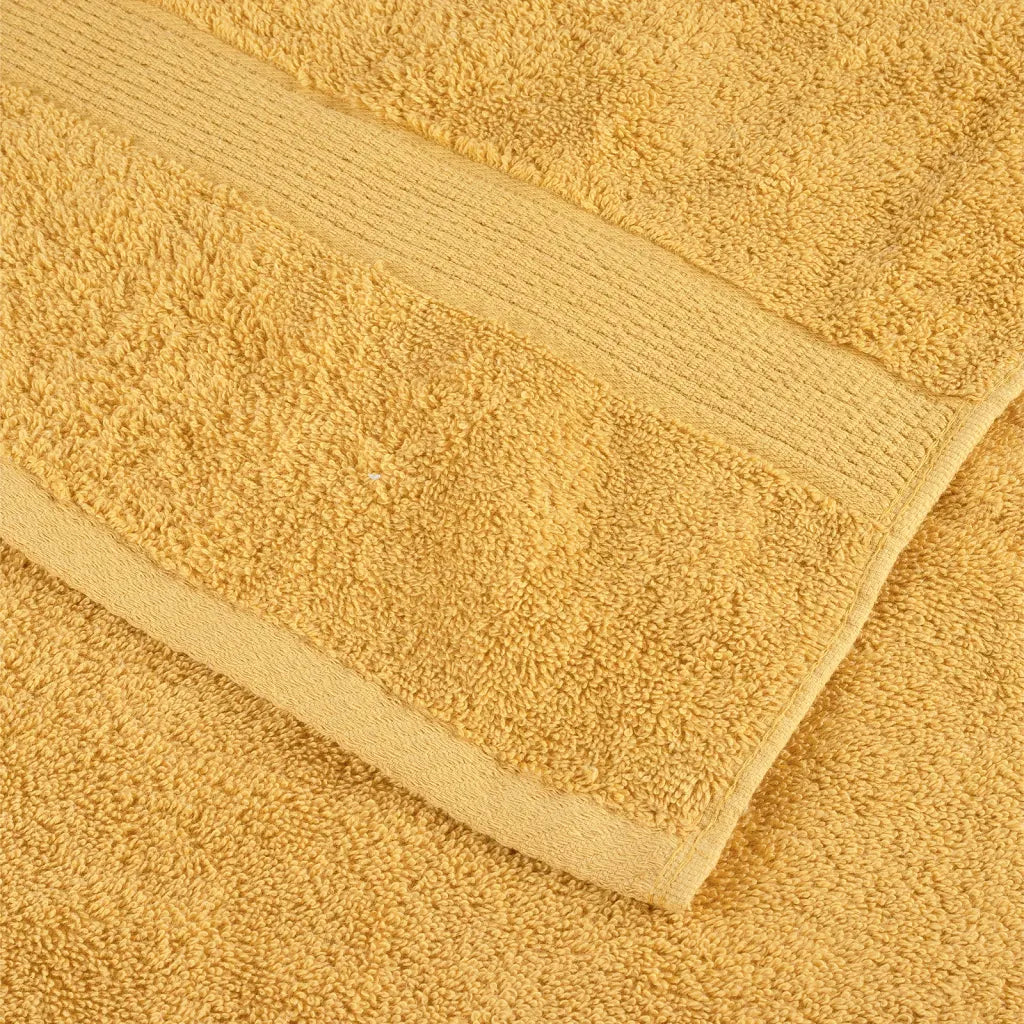 Toalhas de bidé premium SOLUND 2 pcs 30x50 cm 600 gsm dourado