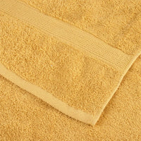 Toalhas de bidé premium SOLUND 2 pcs 30x50 cm 600 gsm dourado