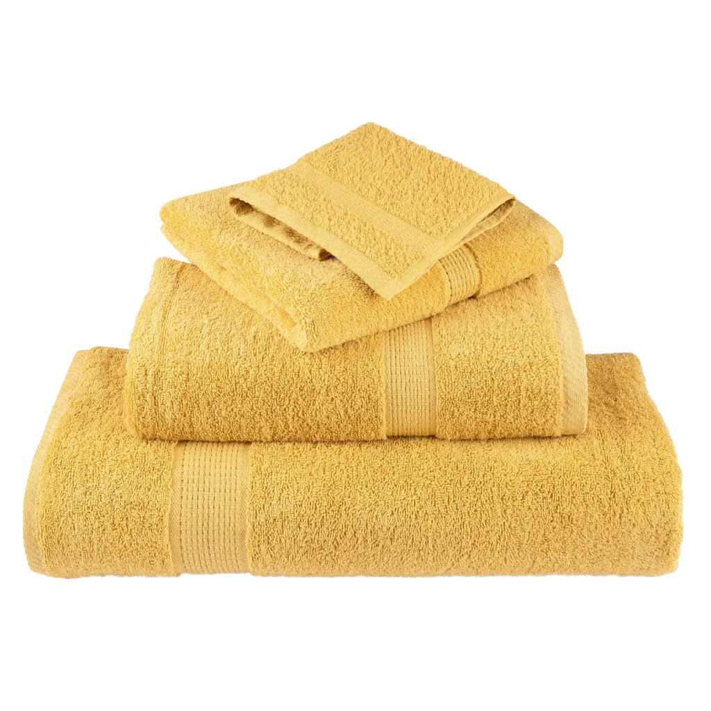 Toalhas de sauna premium SOLUND 10pcs 80x200cm 600 gsm dourado