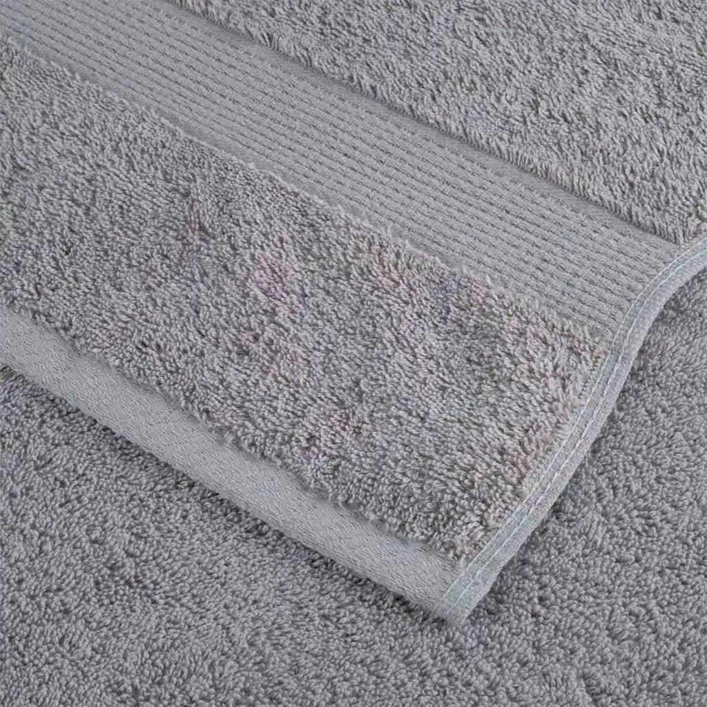 Toalha de Convidado SOLUND 2 pcs Cinzeto  550 gsm