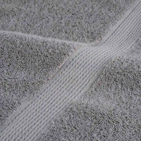 Toalha de Convidado SOLUND 10 pcs Cinzeto  550 gsm
