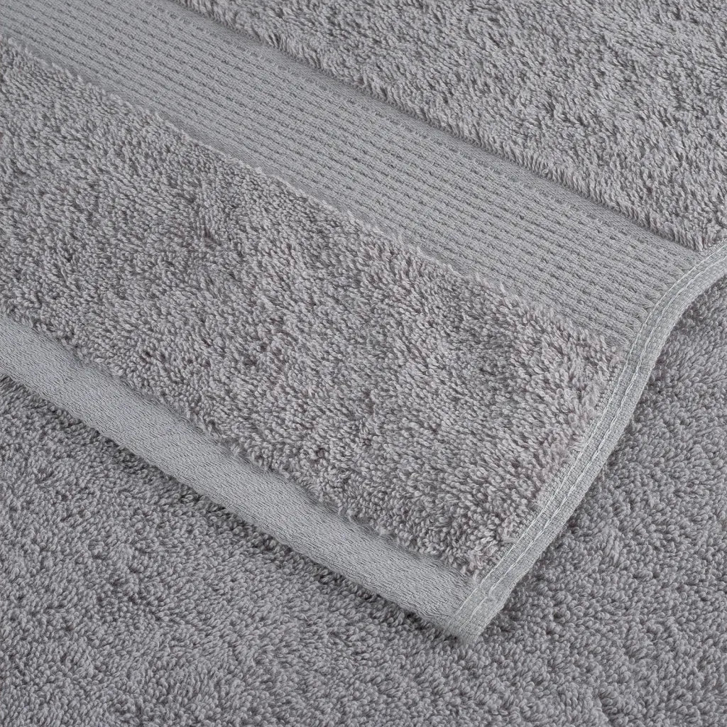 Toalhas de rosto premium SOLUND 10 unidades cinza 30x30 cm 600 g/m²