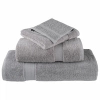 Toalhas de bidé premium SOLUND 10pcs 30x50 cm 600 gsm cinzento