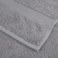 Toalhas de bidé premium SOLUND 10pcs 30x50 cm 600 gsm cinzento