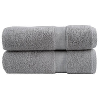 Toalhas de mãos premium SOLUND 2pcs 50x100 cm 600 gsm cinzento