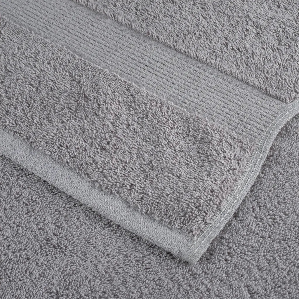 Toalhas premium SOLUND 4 pcs 100x200 cm 600 gsm cinzento