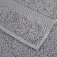 Toalhas premium SOLUND 4 pcs 100x200 cm 600 gsm cinzento