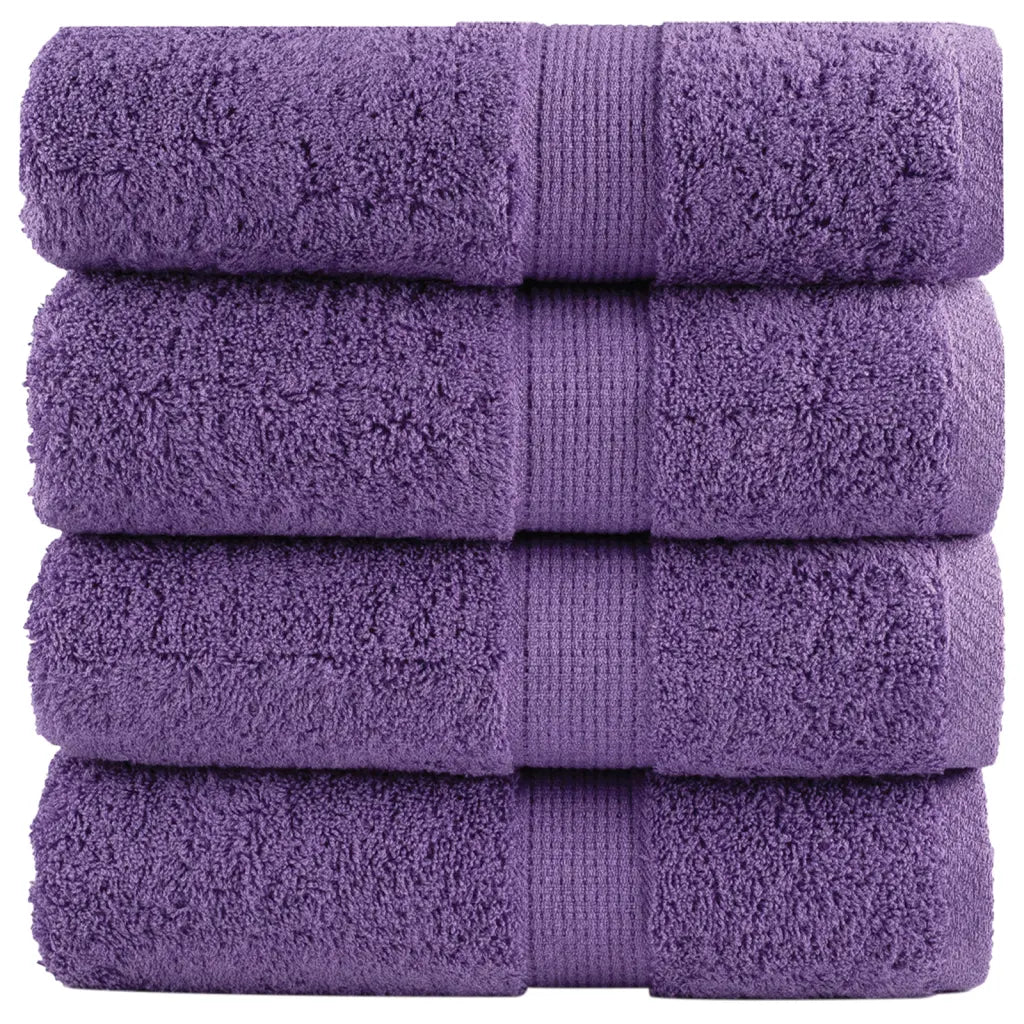Toalhas de bidé premium SOLUND 4 pcs 30x50 cm 600 gsm