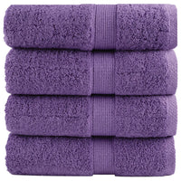 Toalhas de bidé premium SOLUND 4 pcs 30x50 cm 600 gsm