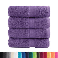 Toalhas de bidé premium SOLUND 4 pcs 30x50 cm 600 gsm