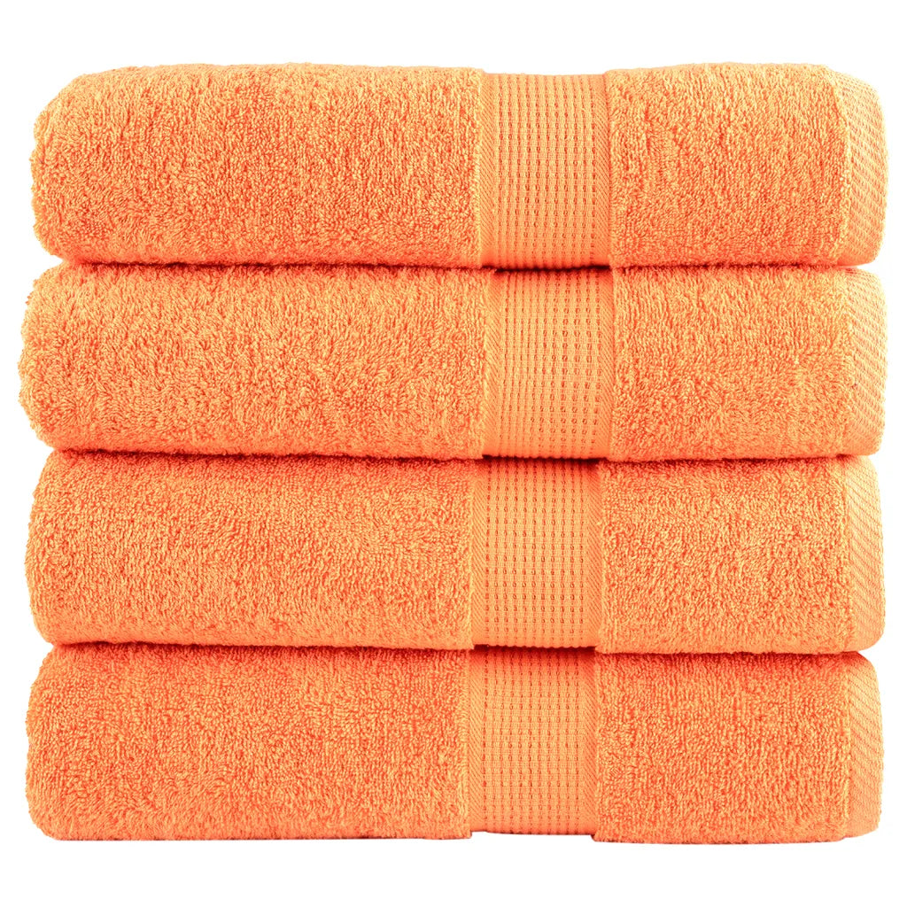 Toalhas de banho premium SOLUND 4pcs 70x140 cm 600 gsm