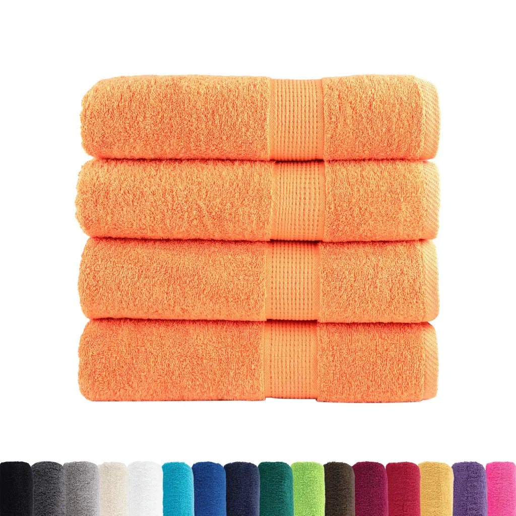 Toalhas de banho premium SOLUND 4pcs 70x140 cm 600 gsm