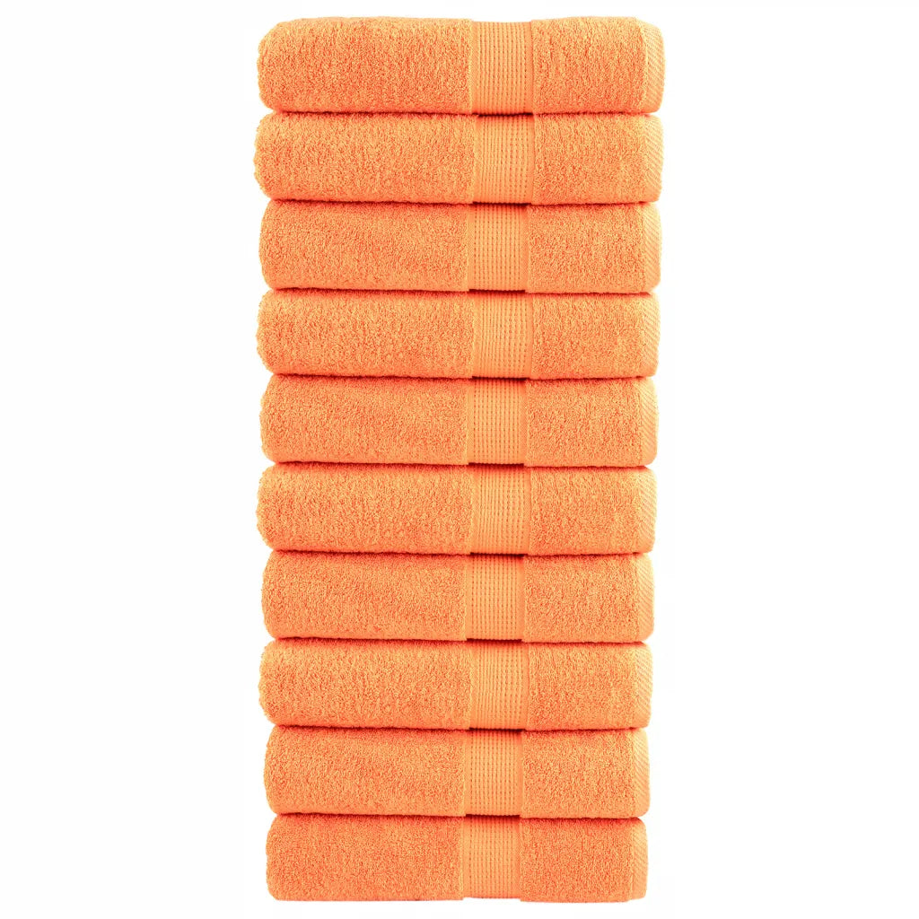 Toalhas de banho premium SOLUND 10pcs 100x150 cm 600 gsm verde