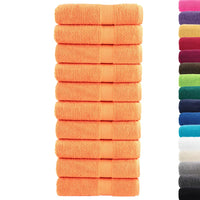 Toalhas de banho premium SOLUND 10pcs 100x150 cm 600 gsm verde