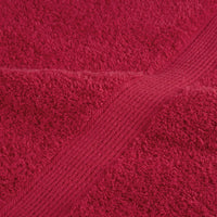 Toalhas de banho premium SOLUND 10pcs 100x150 cm 600 gsm verde
