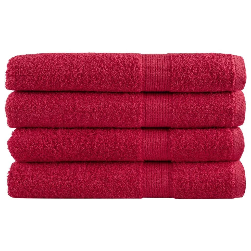 Toalhas premium SOLUND 4 pcs 100x200 cm 600 gsm