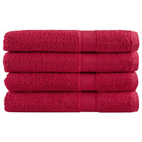 Toalhas premium SOLUND 4 pcs 100x200 cm 600 gsm