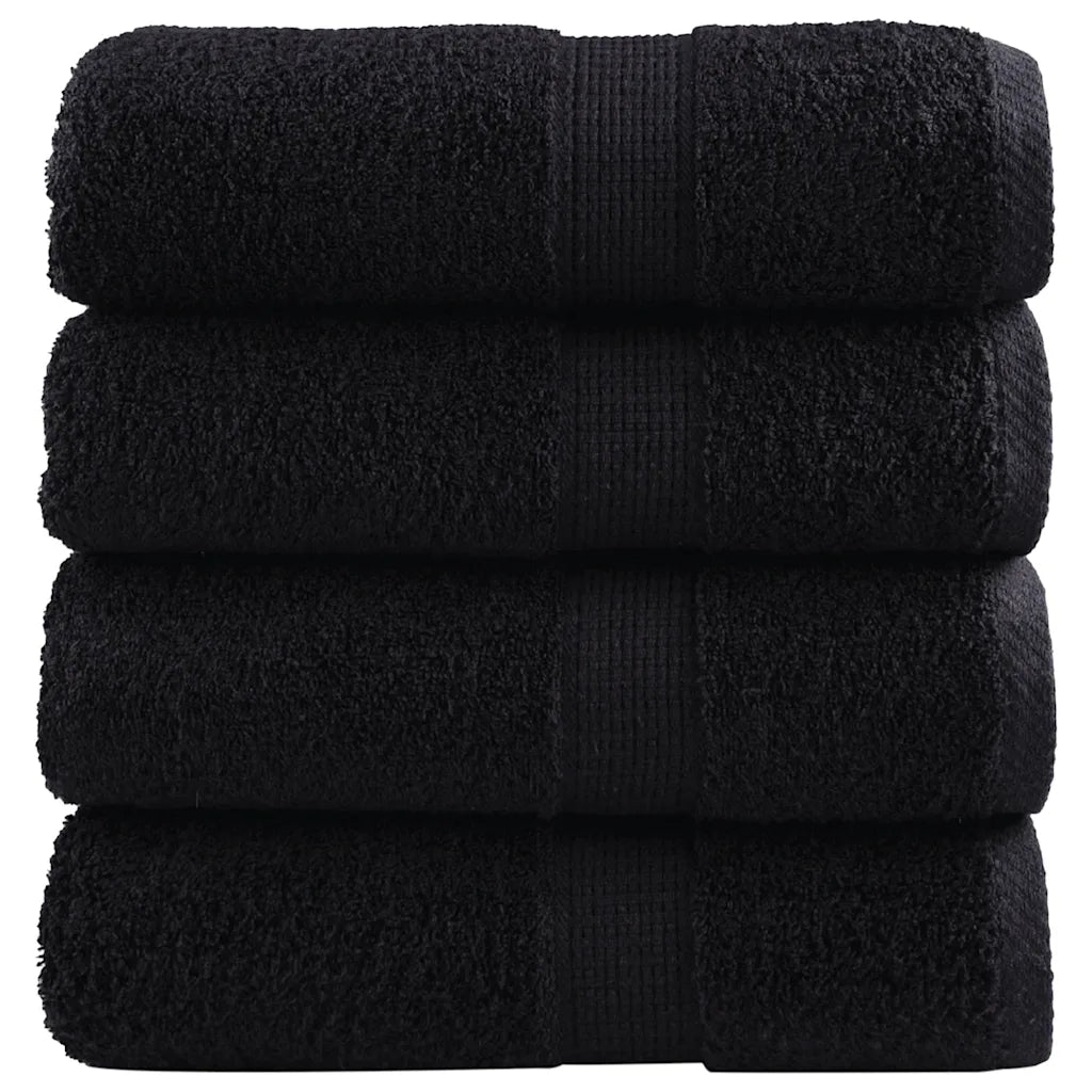 Toalhas de bidé premium SOLUND 4 pcs 30x50 cm 600 gsm