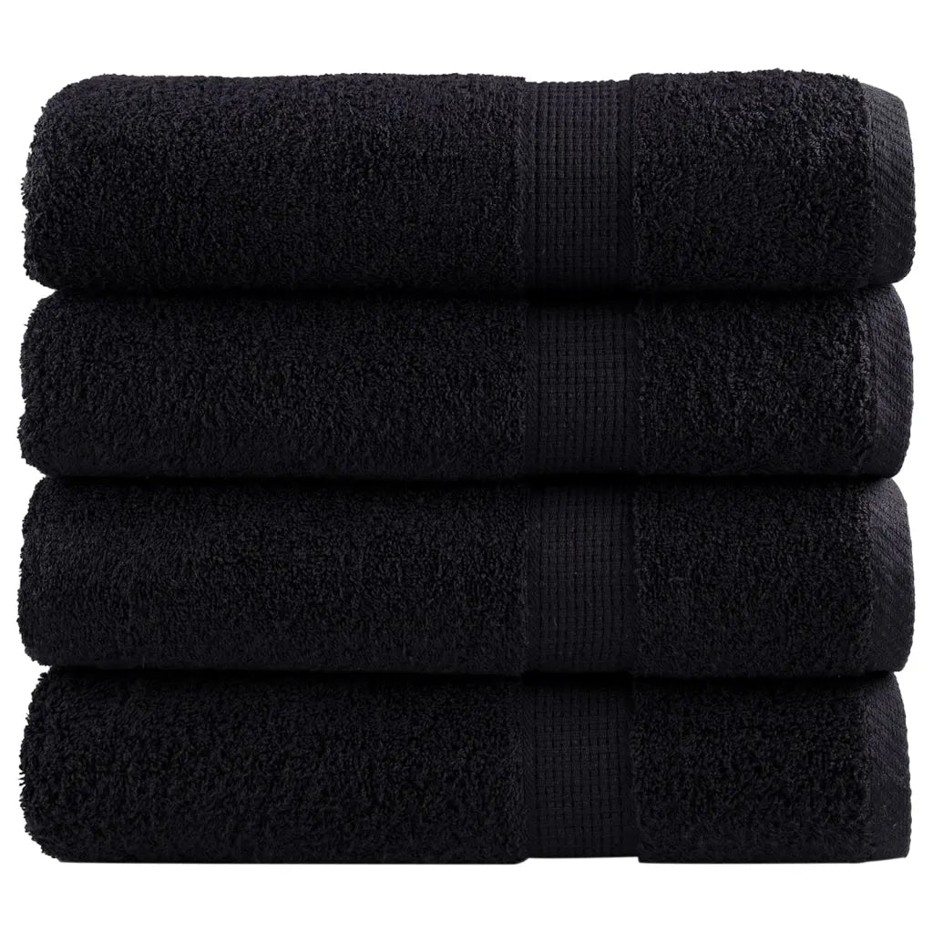Toalhas de banho premium SOLUND 4 pcs 70x140 cm 600 gsm