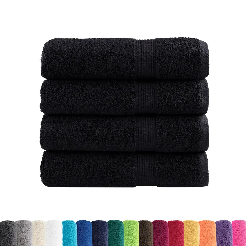 Toalhas de banho premium SOLUND 4 pcs 70x140 cm 600 gsm