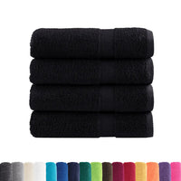 Toalhas de banho premium SOLUND 4 pcs 100x150 cm 600 gsm verde