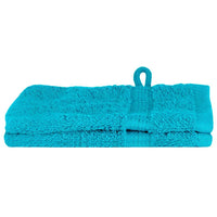 Toalha de Convidado SOLUND 2 pcs Turquesa  550 gsm