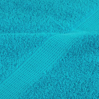 Toalhas de bidé premium SOLUND 2 pcs 30x50 cm 600 gsm turquesa