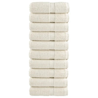 Toalhas de rosto premium SOLUND 10 unidades  30x30 cm 600 g/m²